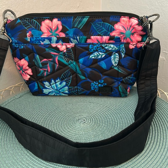 lug Bags Lug Flare 2 Crossbody Tropical Resort Black Poshmark